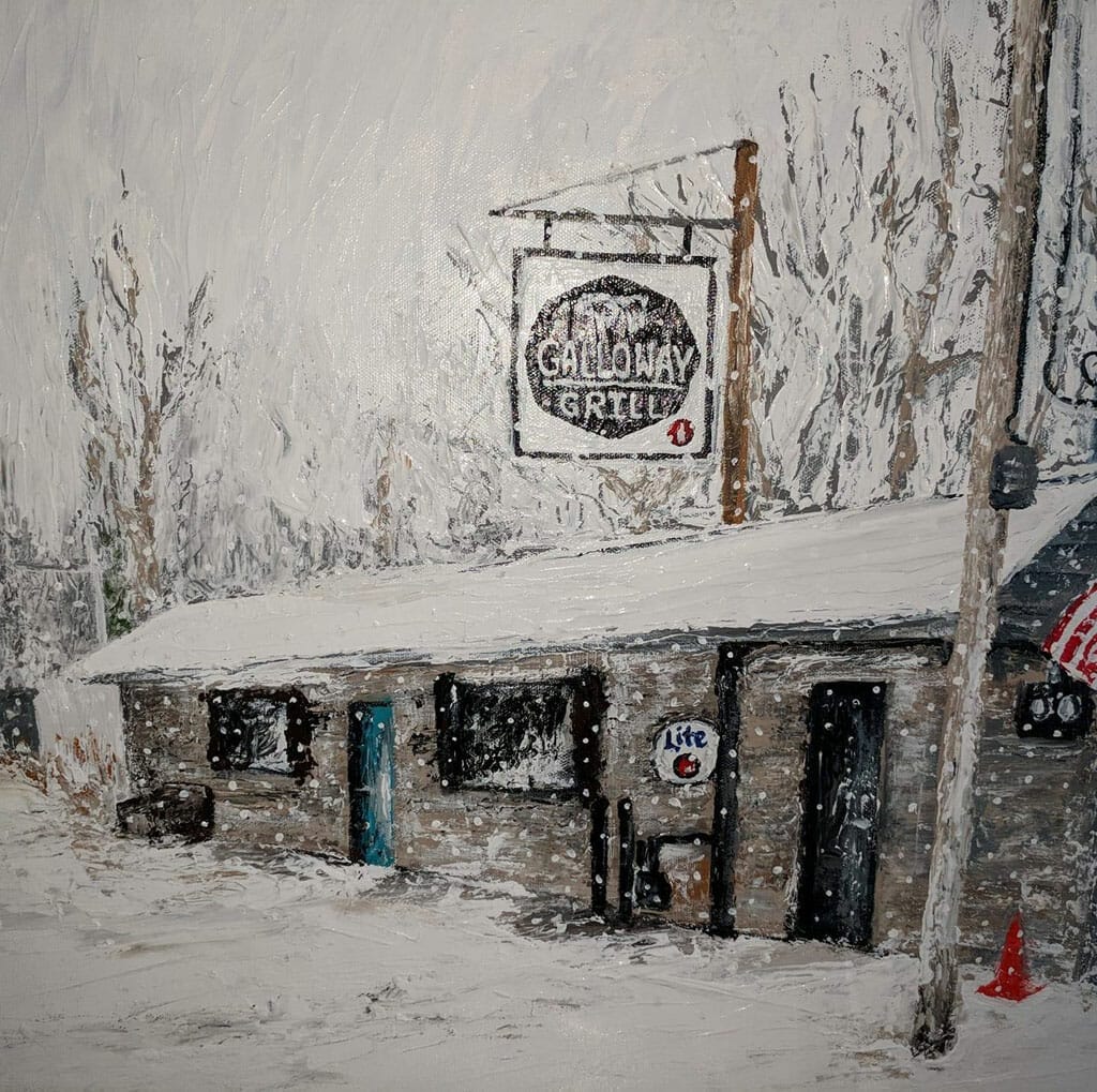 Galloway Grill painting