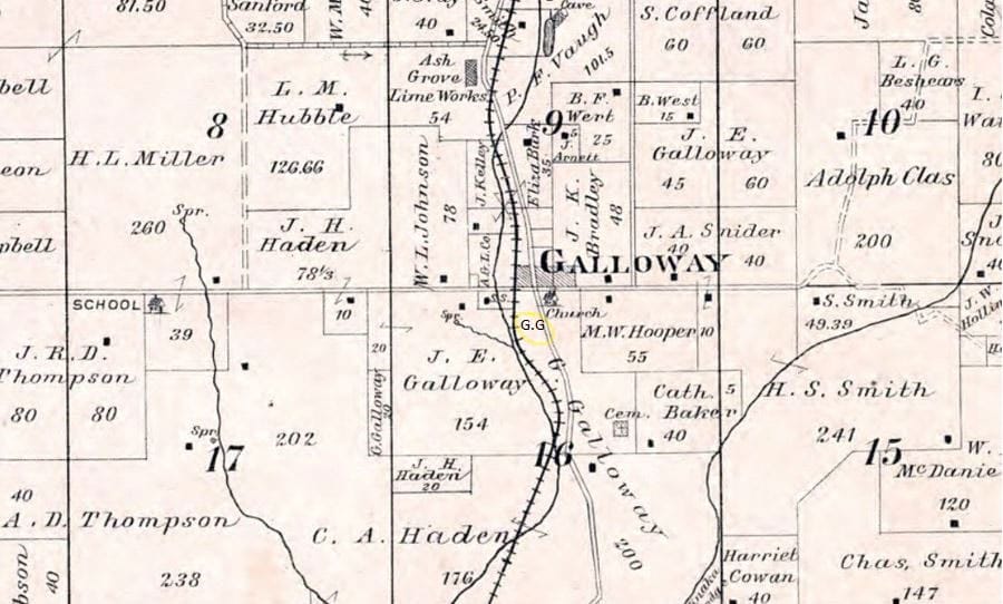 Galloway-Grill-Map